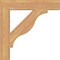 Ekena Millwork Funston Block Smooth Bracket, Western Red Cedar, 3 1/2"W x 22"D x 22"H BKT04X22X22FST05SWR - alternate 4